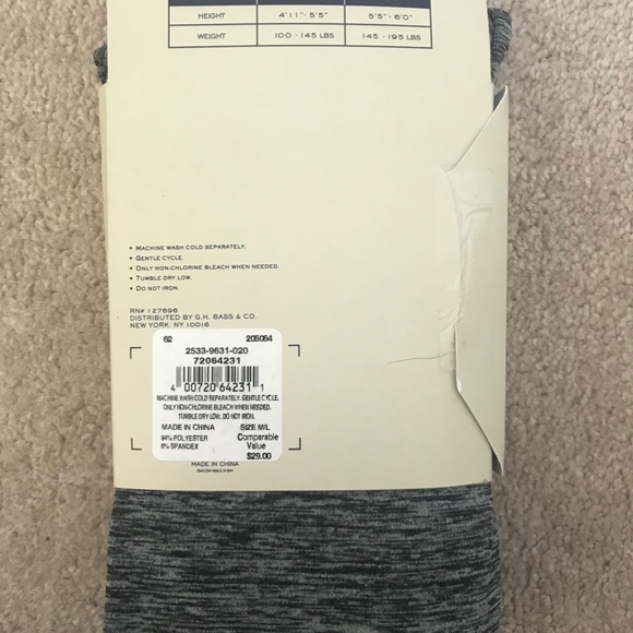 Grey Full Length Leggings - Picture 2 of 2